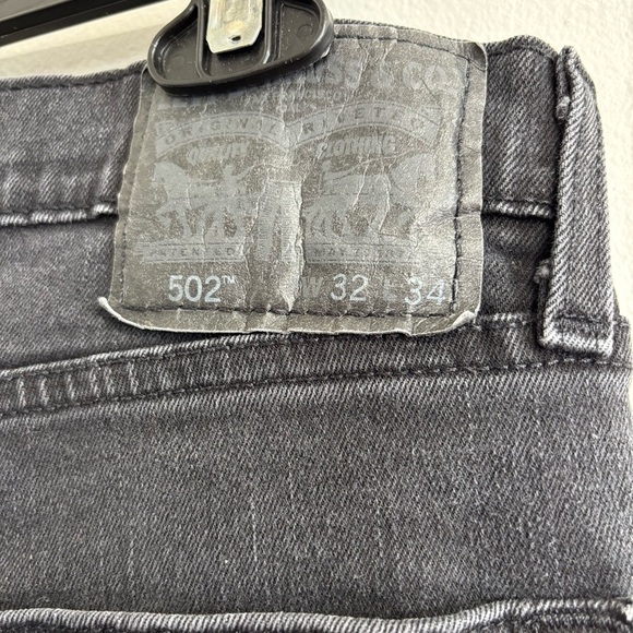 🎉4/30$🎉 LEVI’S Men’s Black Denim Jeans 🖤 - Picture 4 of 5